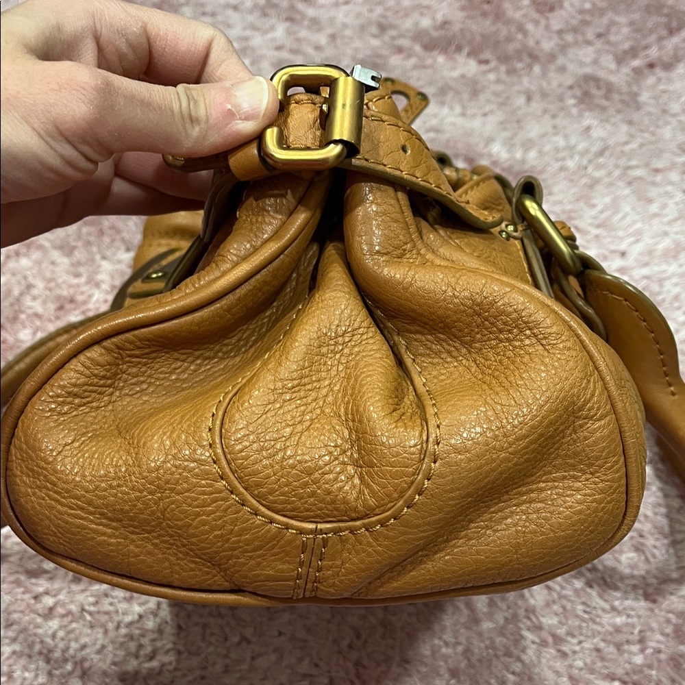 Chloe Paddington Lock Tan Leather Handbag - Picture 8 of 11